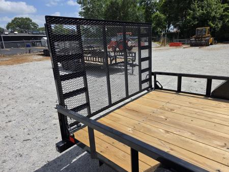 New 2026 Load Trail 83 X 16 TANDEM AXLE UTILITY TRAILER SIDE LOAD RAMPS 83X16 Utility Trailer