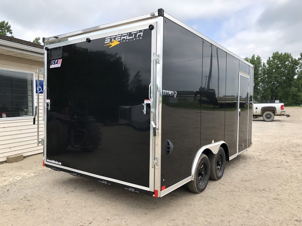New 2026 Stealth Trailers 8.5X16 W/ 7' INTERIOR Cargo / Enclosed Trailer