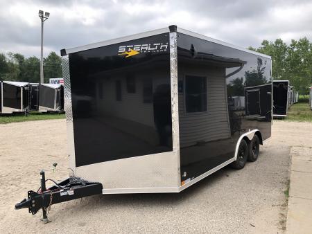 New 2026 Stealth Trailers 8.5X16 W/ 7' INTERIOR Cargo / Enclosed Trailer