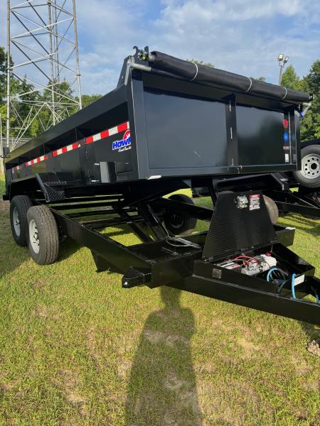 New 2026 Hawke Trailers 7X14 14K Dump Trailer