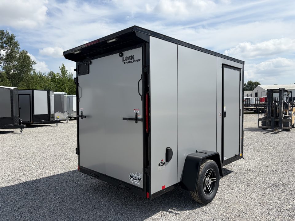 New 2026 LOOK TRAILERS K-DX7210-030 (6' X 10') 2.9K V-Nose Cargo / Enclosed Trailer