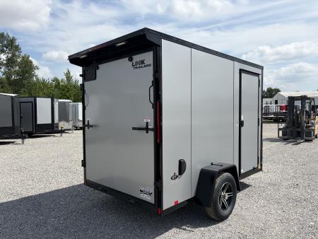 New 2026 LOOK TRAILERS K-DX7210-030 (6' X 10') 2.9K V-Nose Cargo / Enclosed Trailer