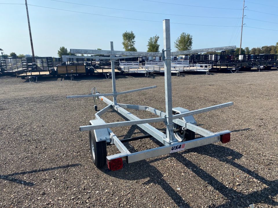New 2027 Genesis Trailers 4-8 Place Galvanized Kayak Boat Trailer