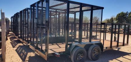 New 2026 Texas Bragg Trailers 77x16x6 PPTT Trash