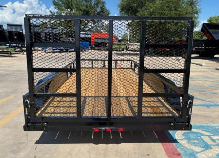 New 2026 Top Hat Trailers LDT-14X77-5E-R Utility Trailer