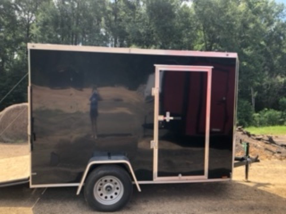 New 2026 Other 6''x10' triple R enclosed SA, black Cargo / Enclosed Trailer