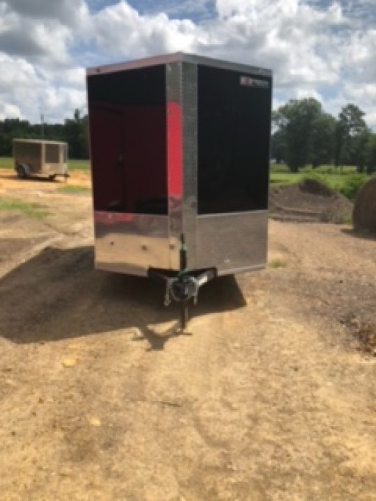 New 2026 Other 6''x10' triple R enclosed SA, black Cargo / Enclosed Trailer