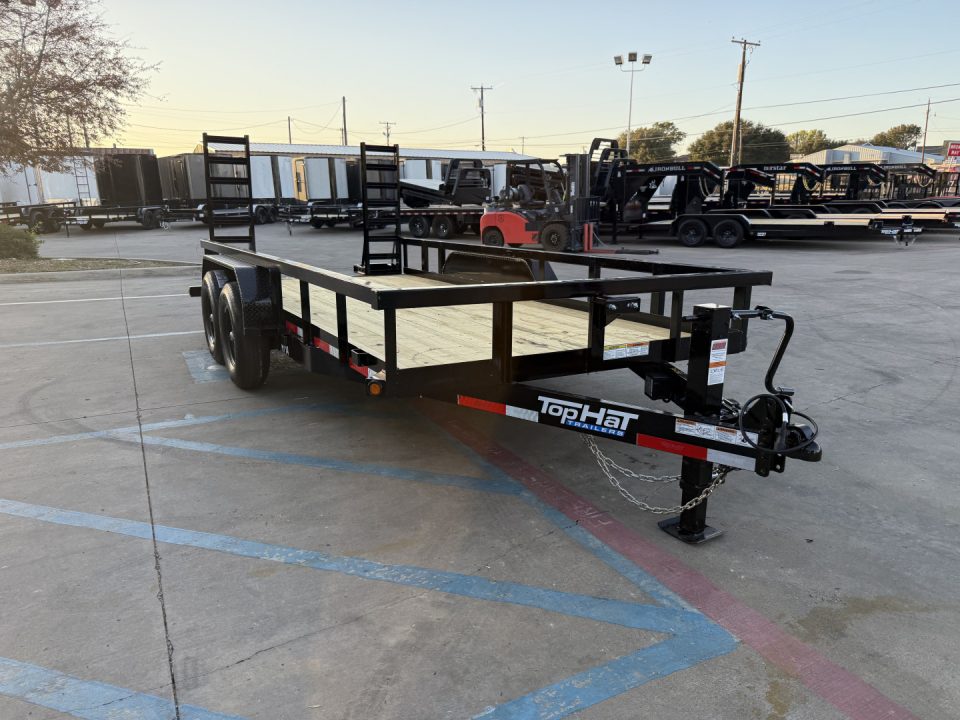New 2026 Top Hat Trailers HT-16X83 Equipment Trailer