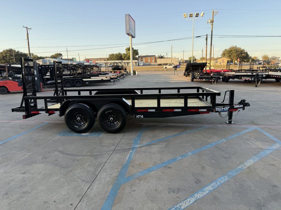 New 2026 Top Hat Trailers HT-16X83 Equipment Trailer