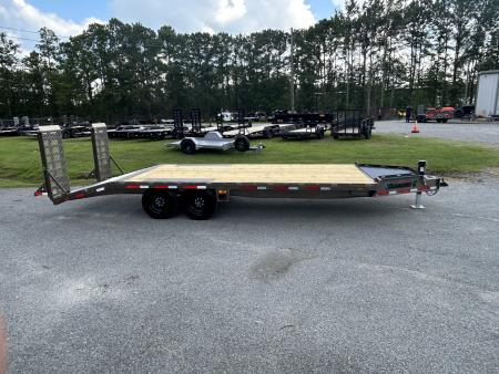 New 2026 Diamond C DEC208 Deckover Trailer, 8.5x22 (17ft Deck + 5ft Dovetail), 8K Axles, #13,570 Payload