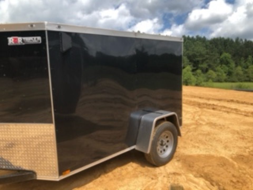 New 2026 Other 5''8' triple R enclosed sa, black Cargo / Enclosed Trailer