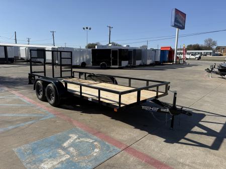 New 2026 Top Hat Trailers LDX 16X77 Utility Trailer