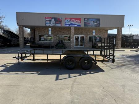 New 2026 Top Hat Trailers LDX 16X77 Utility Trailer