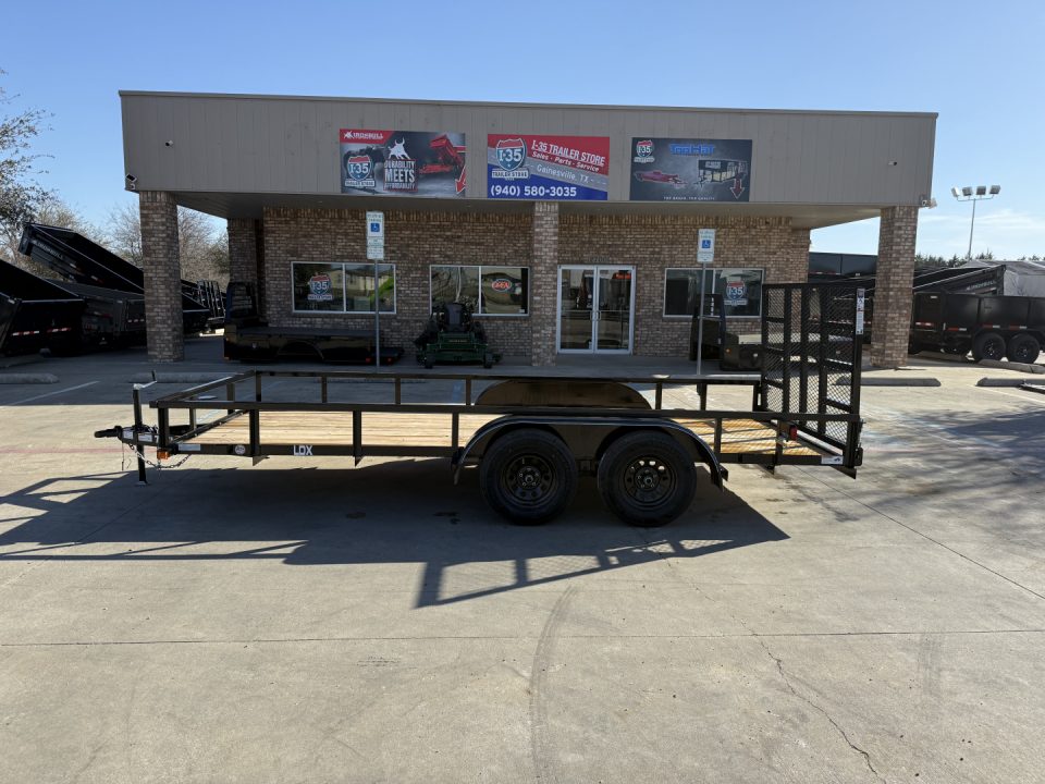 New 2026 Top Hat Trailers LDX 16X77 Utility Trailer