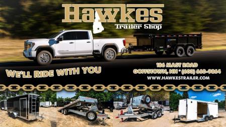 New 2026 Panther Cargo 8.5X16+2ft V-Nose / .080 Polycore / Blackout Package/ 7'6" interior -7000 GVW