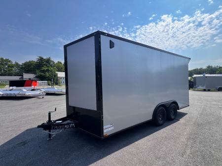 New 2026 Panther Cargo 8.5X16+2ft V-Nose / .080 Polycore / Blackout Package/ 7'6" interior -7000 GVW