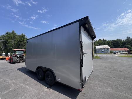 New 2026 Panther Cargo 8.5X16+2ft V-Nose / .080 Polycore / Blackout Package/ 7'6" interior -7000 GVW