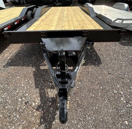 New 2026 Golden Arm 102"x20' Tandem Axle Equipment Trailer-TILT-7K Axles