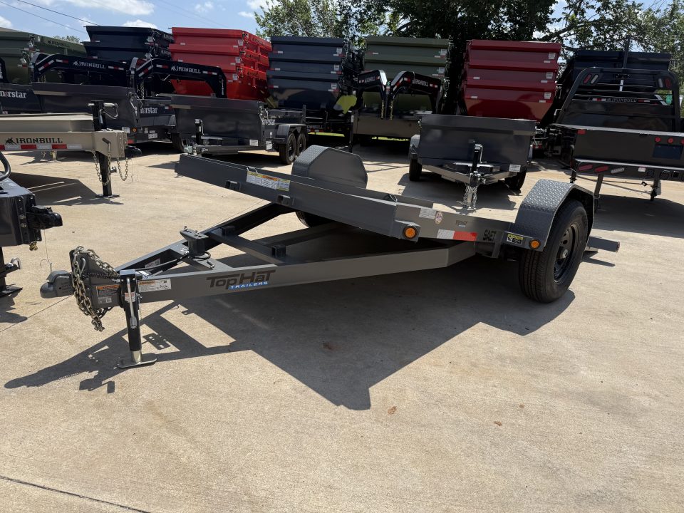 New 2026 Top Hat Trailers SAET-12X80 Utility Trailer
