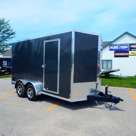 New 2026 Sure-Trac 7 x 14 Pro Series Enclosed Wedge Cargo Trailer, TA 10K Cargo / Enclosed Trailer