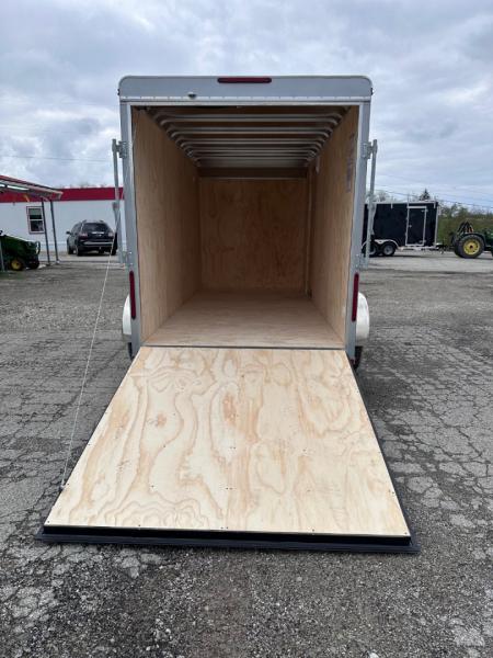 New 2026 Car Mate 6x14 HD Sportster Cargo Trailer w/ Ramp Door