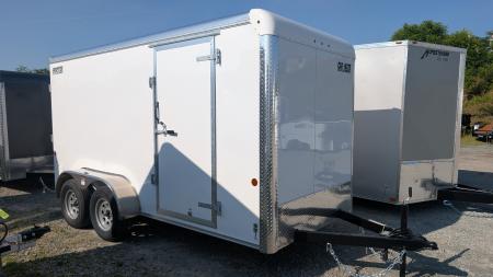 New 2026 Car Mate 6x14 HD Sportster Cargo Trailer w/ Ramp Door