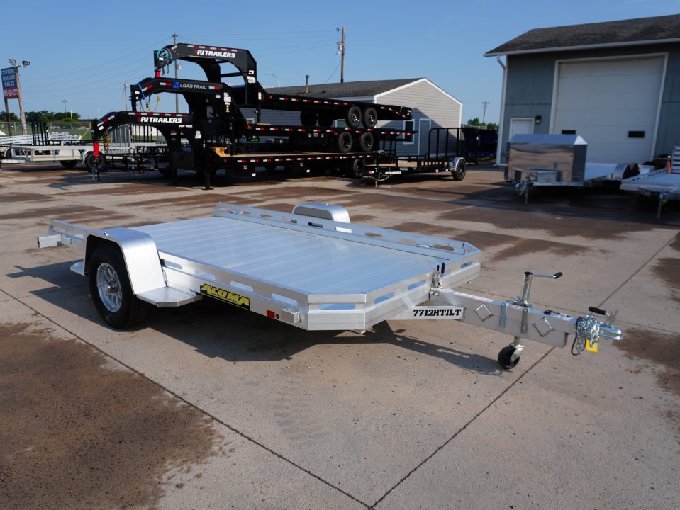 New 2027 Aluma 77"x12ft Tilt Trailer