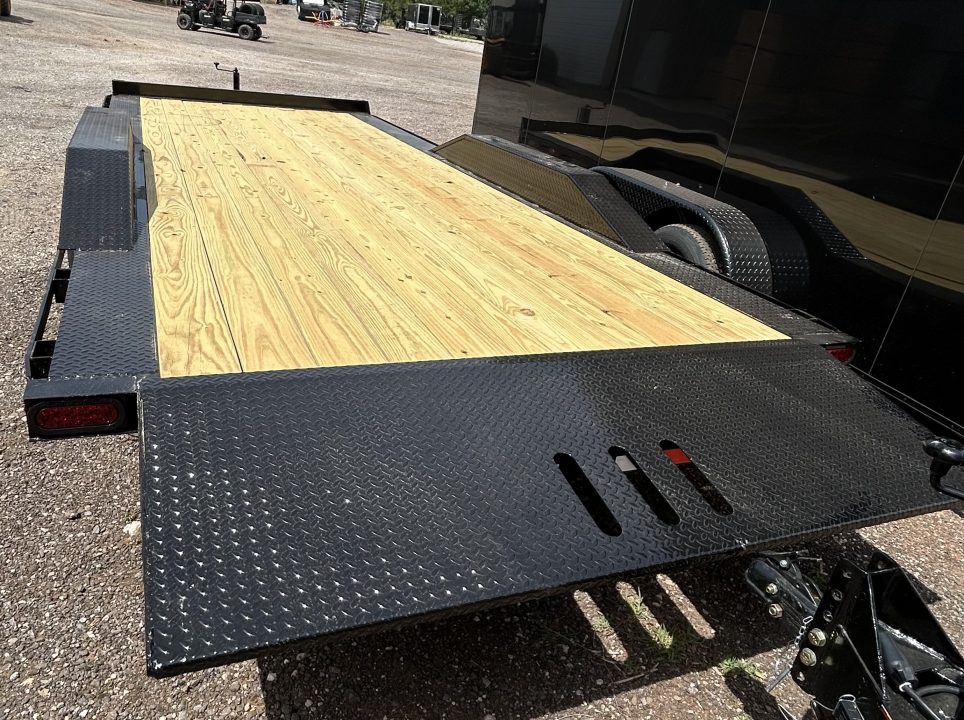 New 2026 Golden Arm 102"x22' Tandem Axles Equipment Trailer-TILT-7K Axles