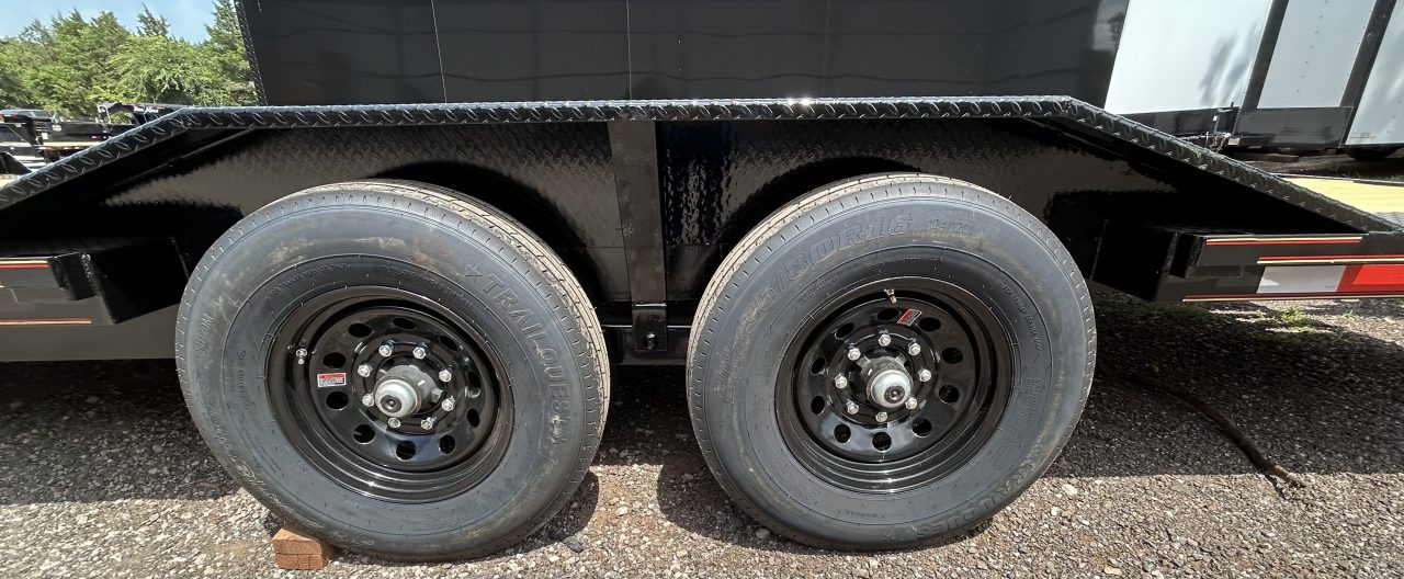 New 2026 Golden Arm 102"x22' Tandem Axles Equipment Trailer-TILT-7K Axles