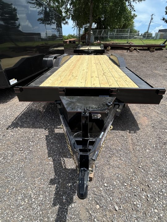 New 2026 Golden Arm 102"x22' Tandem Axles Equipment Trailer-TILT-7K Axles