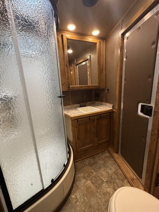 Used 2018 Twister 14' Stock Combo Living Quarters Stock Combo Trailer