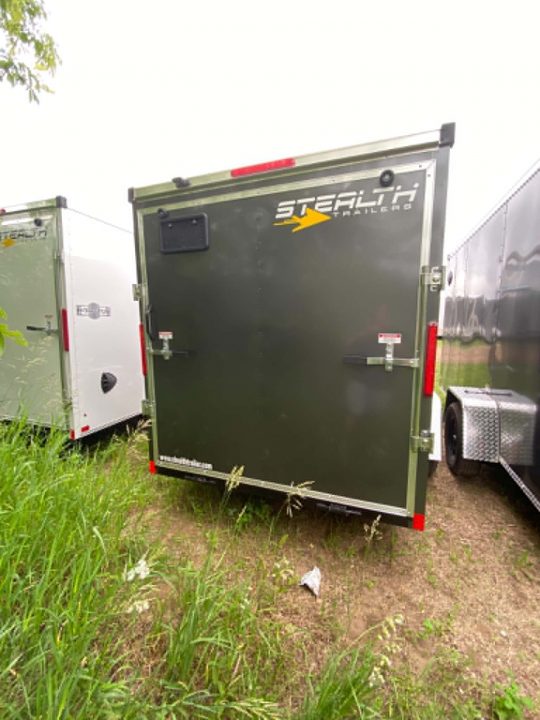 New 2026 Stealth Trailers 6X12 CHARCOAL 6' Cargo / Enclosed Trailer