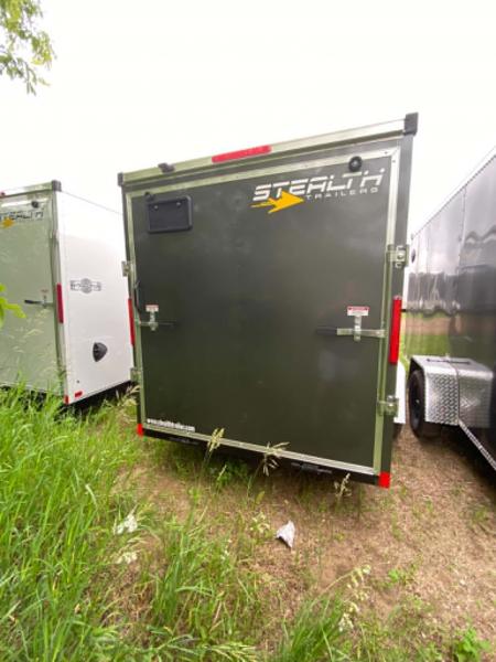 New 2026 Stealth Trailers 6X12 CHARCOAL 6' Cargo / Enclosed Trailer