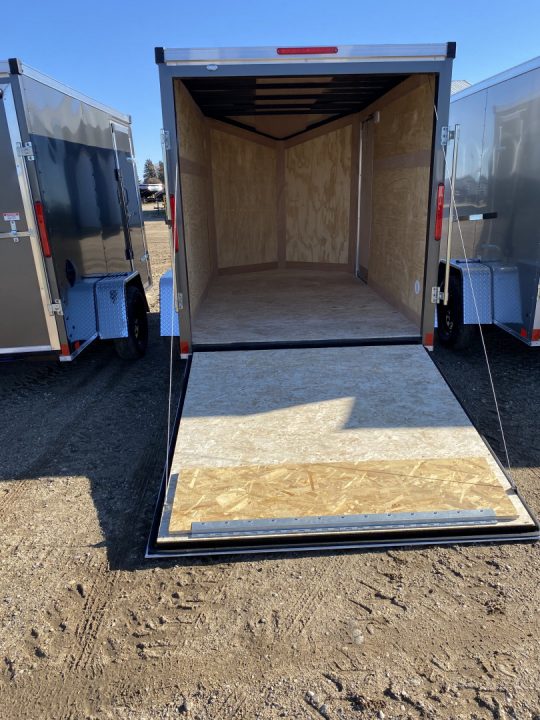 New 2026 Stealth Trailers 6X12 WHITE 6' Cargo / Enclosed Trailer