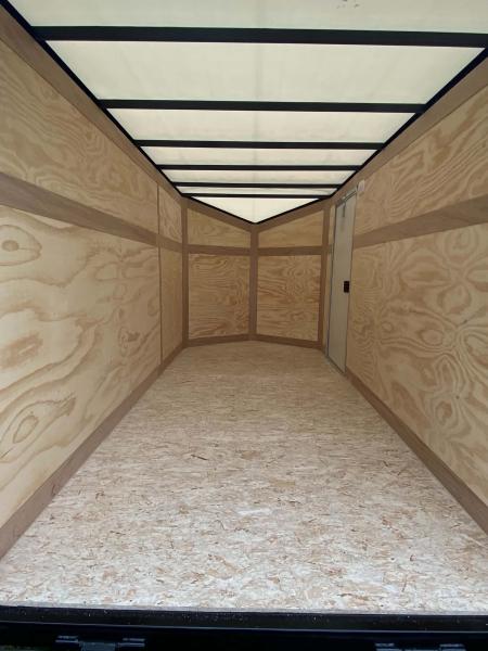 New 2026 Stealth Trailers 6X12 WHITE 6' Cargo / Enclosed Trailer