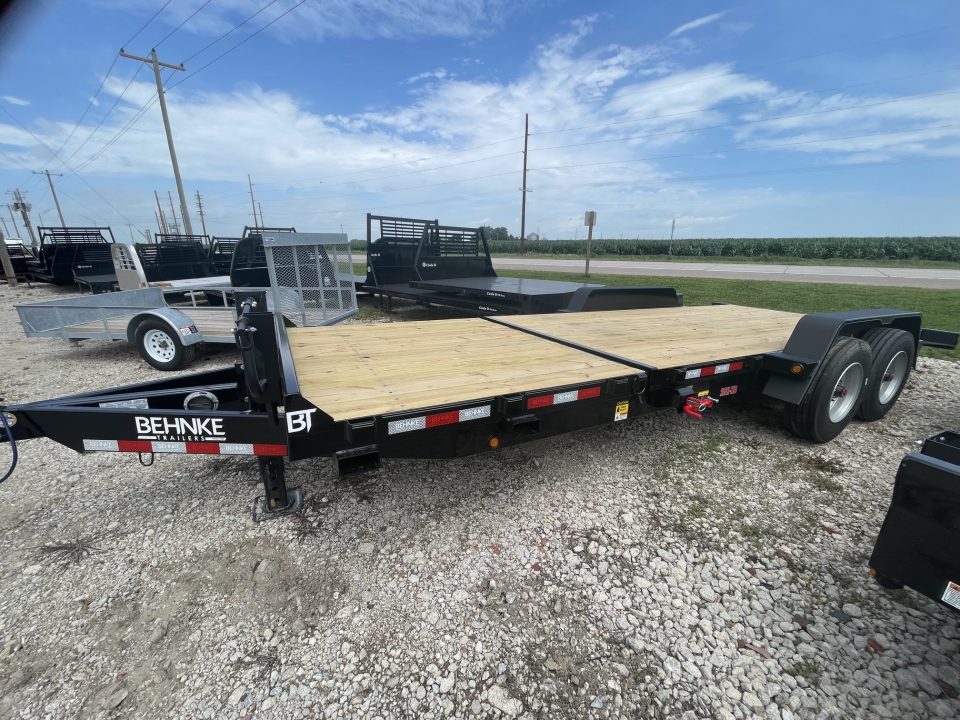 New 2027 Behnke 16+6 Tube Tilt 20K Equipment Trailer