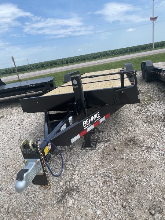 New 2027 Behnke 16+6 Tube Tilt 20K Equipment Trailer