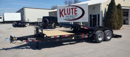New 2027 Behnke 16+6 Tube Tilt 20K Equipment Trailer
