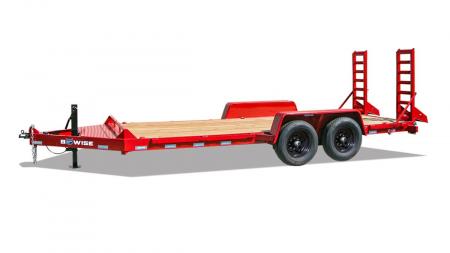 New 2026 BWISE EH14 82x18 14K Tandem Axle Equipment Trailer