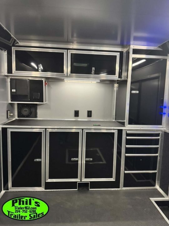 New Haulmark 34' EDGE PRO Car / Racing Trailer AWNING, AIRLINES & TONGUE BOX!