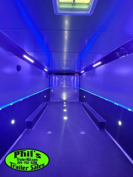 New Haulmark 34' EDGE PRO Car / Racing Trailer AWNING, AIRLINES & TONGUE BOX!
