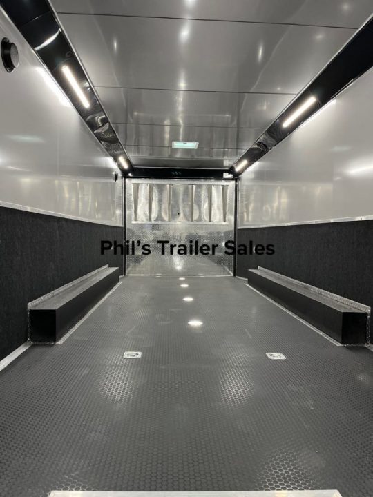 New Haulmark 34' EDGE PRO Car / Racing Trailer AWNING, AIRLINES & TONGUE BOX!