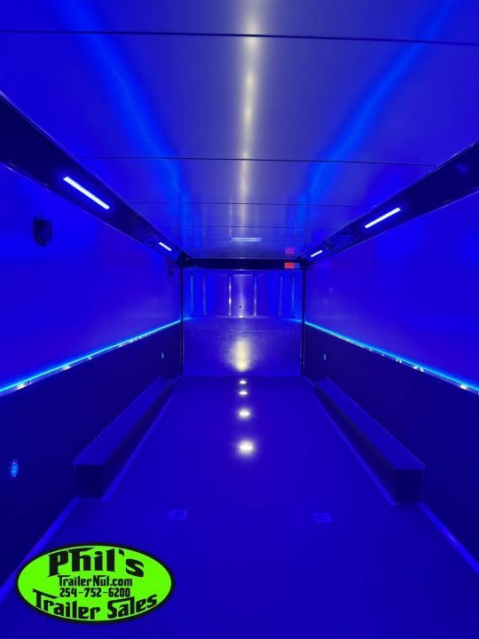 New Haulmark 34' EDGE PRO Car / Racing Trailer AWNING, AIRLINES & TONGUE BOX!