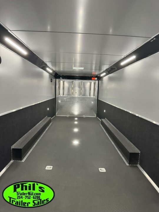New Haulmark 34' EDGE PRO Car / Racing Trailer AWNING, AIRLINES & TONGUE BOX!