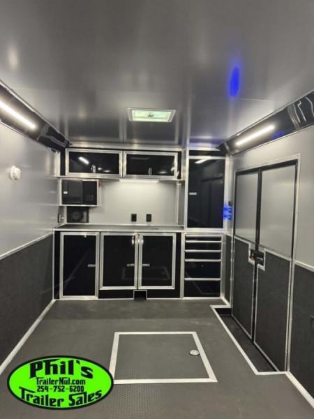 New Haulmark 34' EDGE PRO Car / Racing Trailer AWNING, AIRLINES & TONGUE BOX!