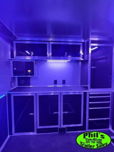 New Haulmark 34' EDGE PRO Car / Racing Trailer AWNING, AIRLINES & TONGUE BOX!