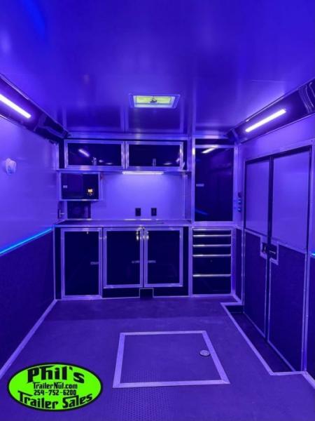 New Haulmark 34' EDGE PRO Car / Racing Trailer AWNING, AIRLINES & TONGUE BOX!