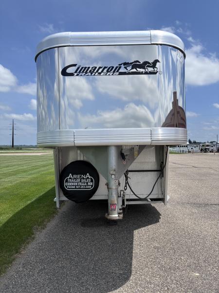 Used 2009 Cimarron Trailers 4H GN Horse Trailer