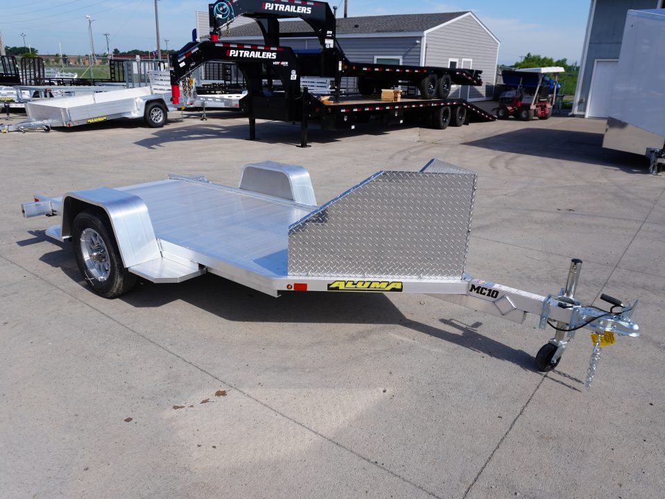 New 2027 Aluma MC 4x10ft Motorcycle Trailer