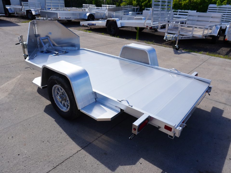 New 2027 Aluma MC 4x10ft Motorcycle Trailer
